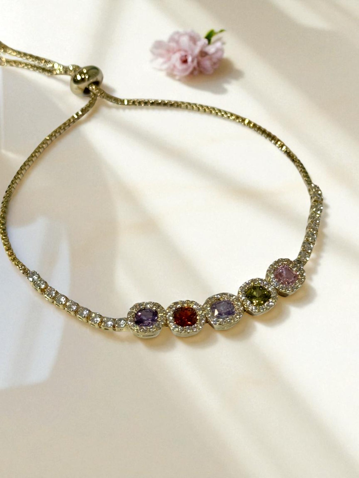 MULTI DIAMOND BARCLAY BRACELET
