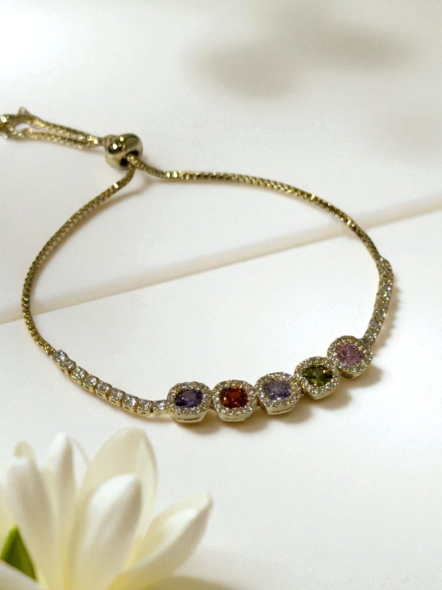 MULTI DIAMOND BARCLAY BRACELET