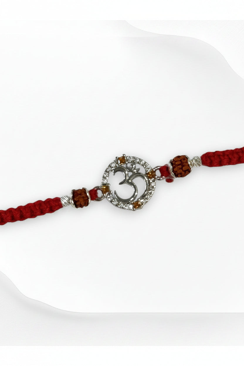 OM AARNA SILVER RAKHI