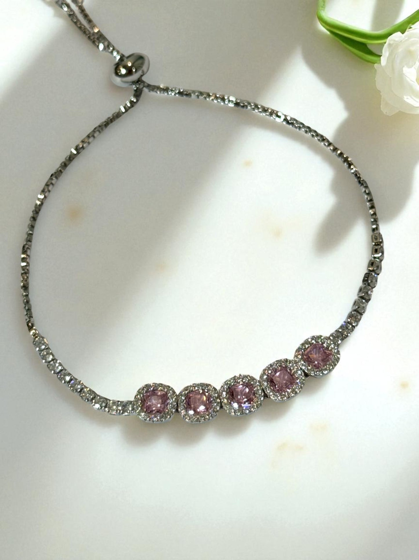 PINK DIAMOND BARCLAY BRACELET