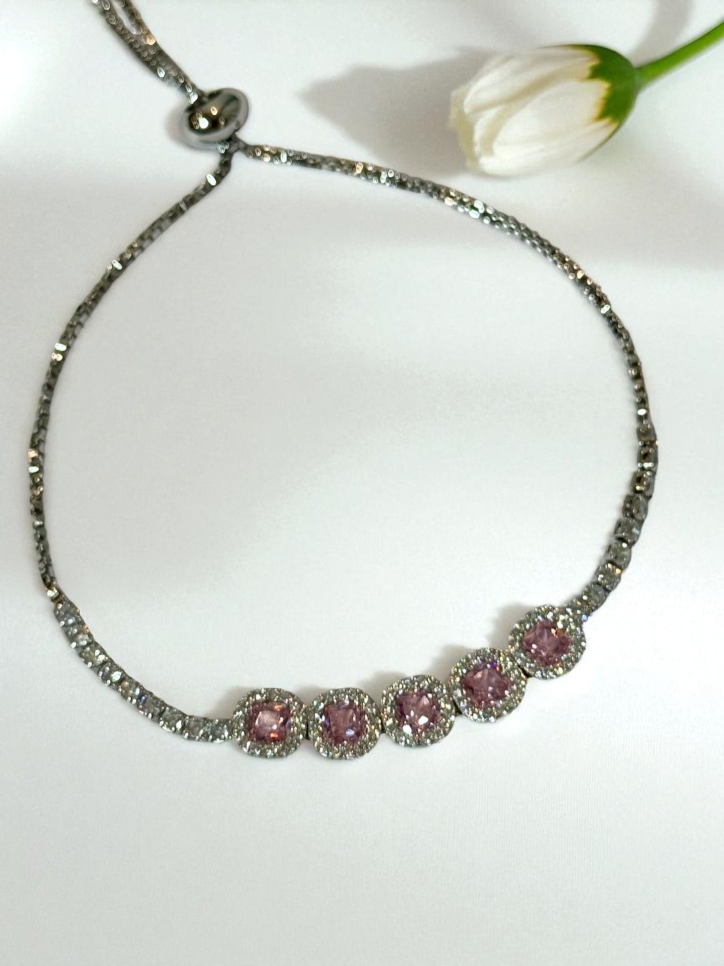 PINK DIAMOND BARCLAY BRACELET