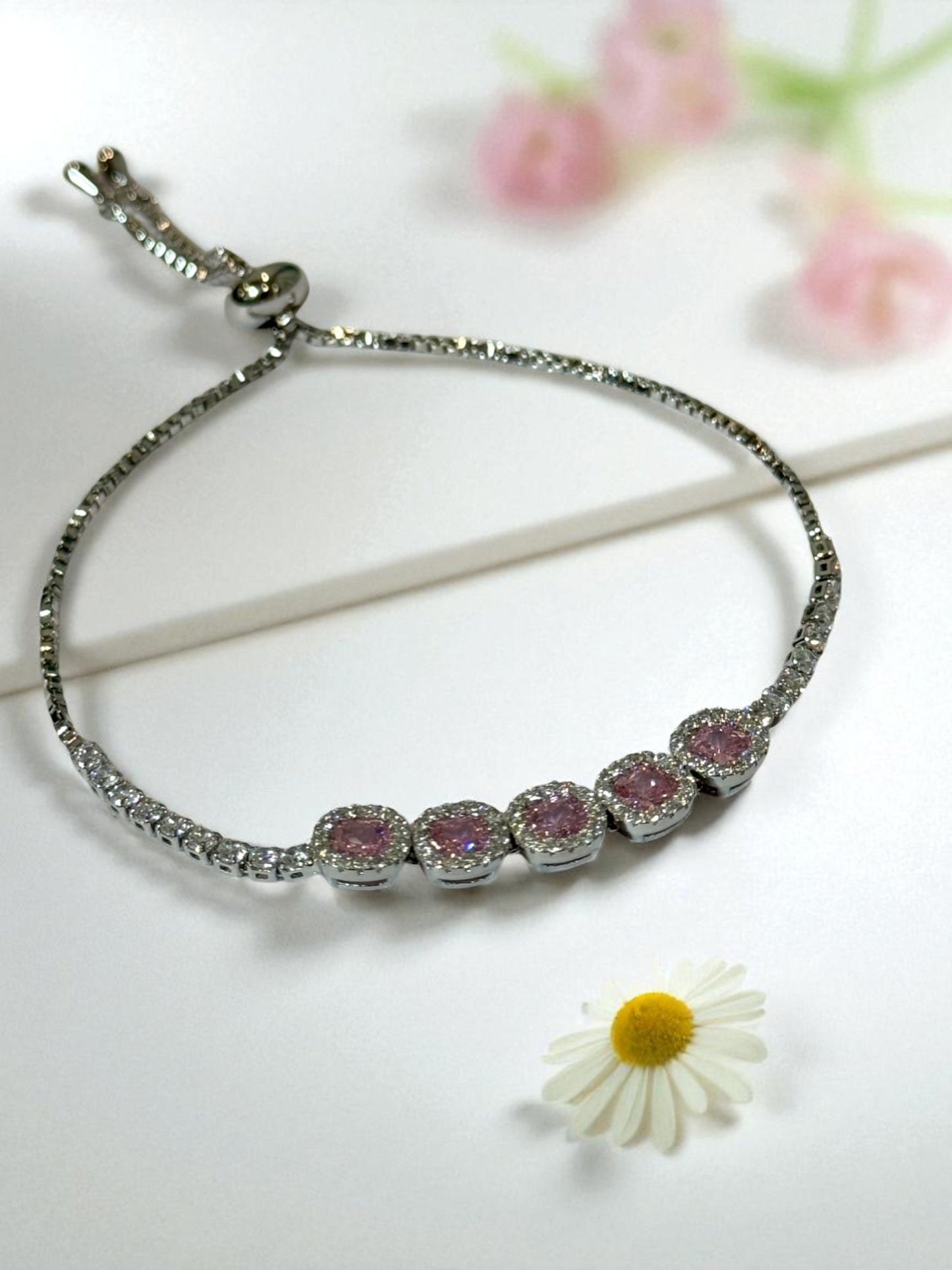 PINK DIAMOND BARCLAY BRACELET