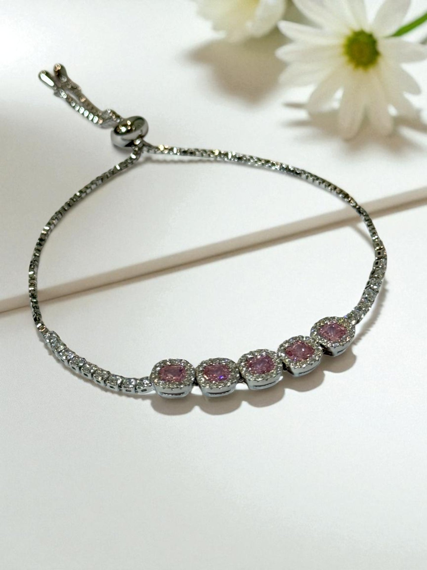 PINK DIAMOND BARCLAY BRACELET