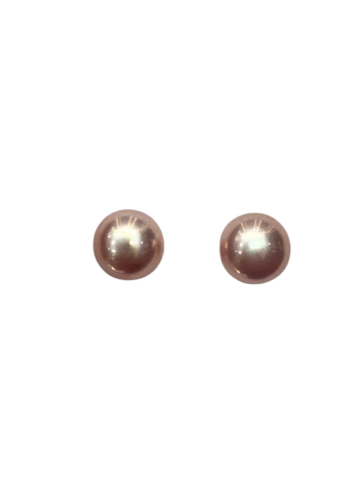 PINK SMALL PEARL GLENN EARRINGS