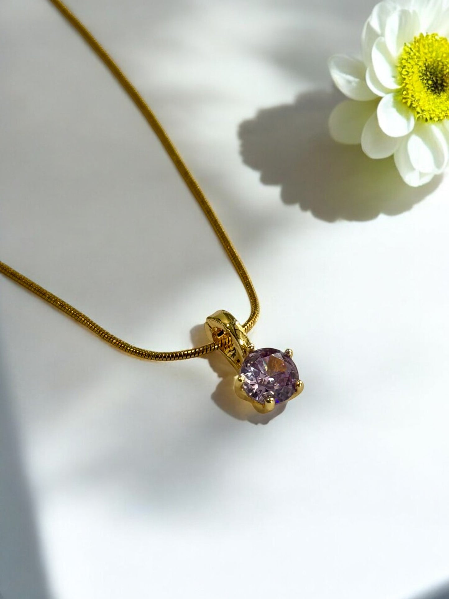 PURPLE DIAMOND REUBEN NECKLACE