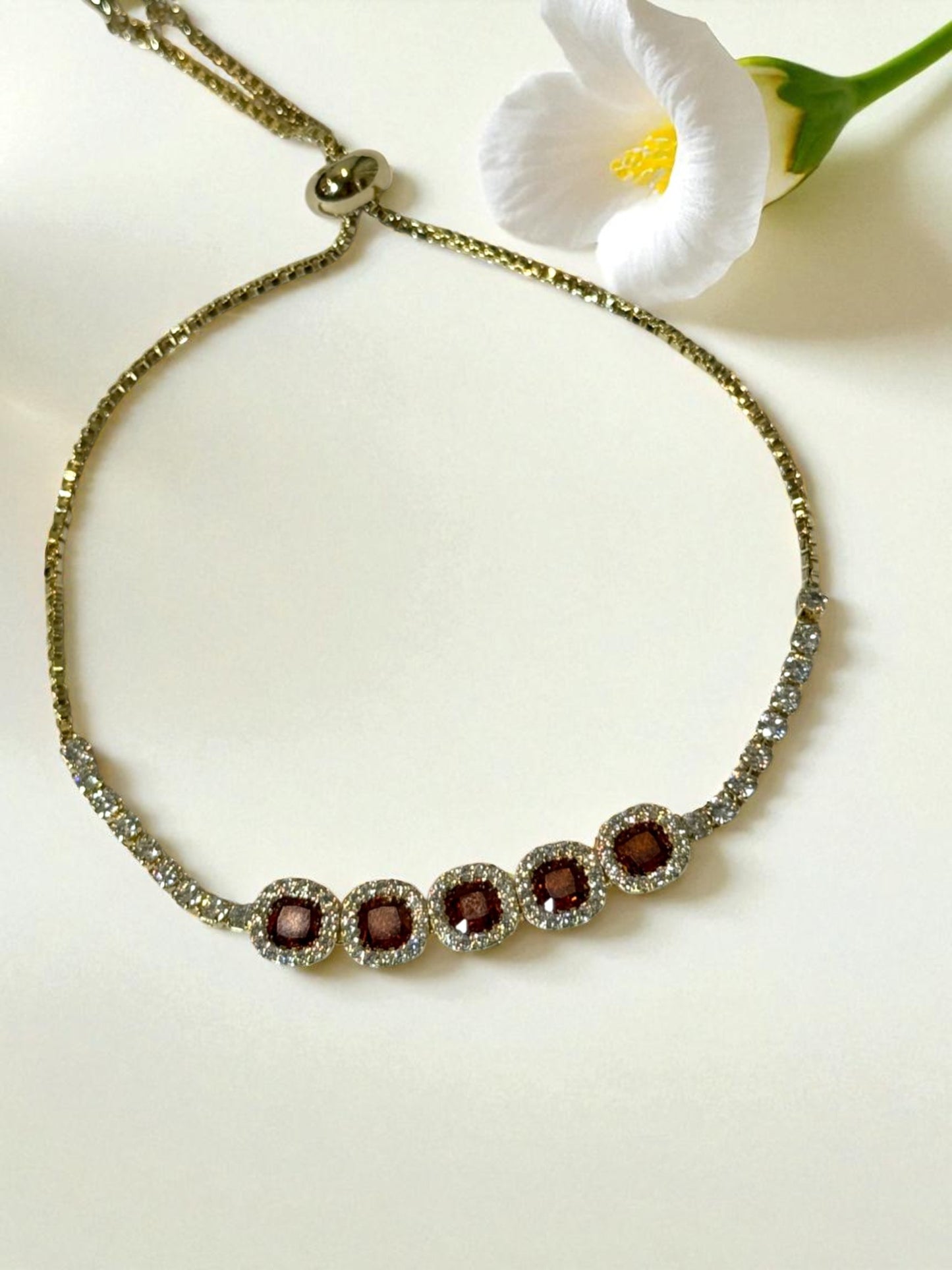 RED DIAMOND BARCLAY BRACELET