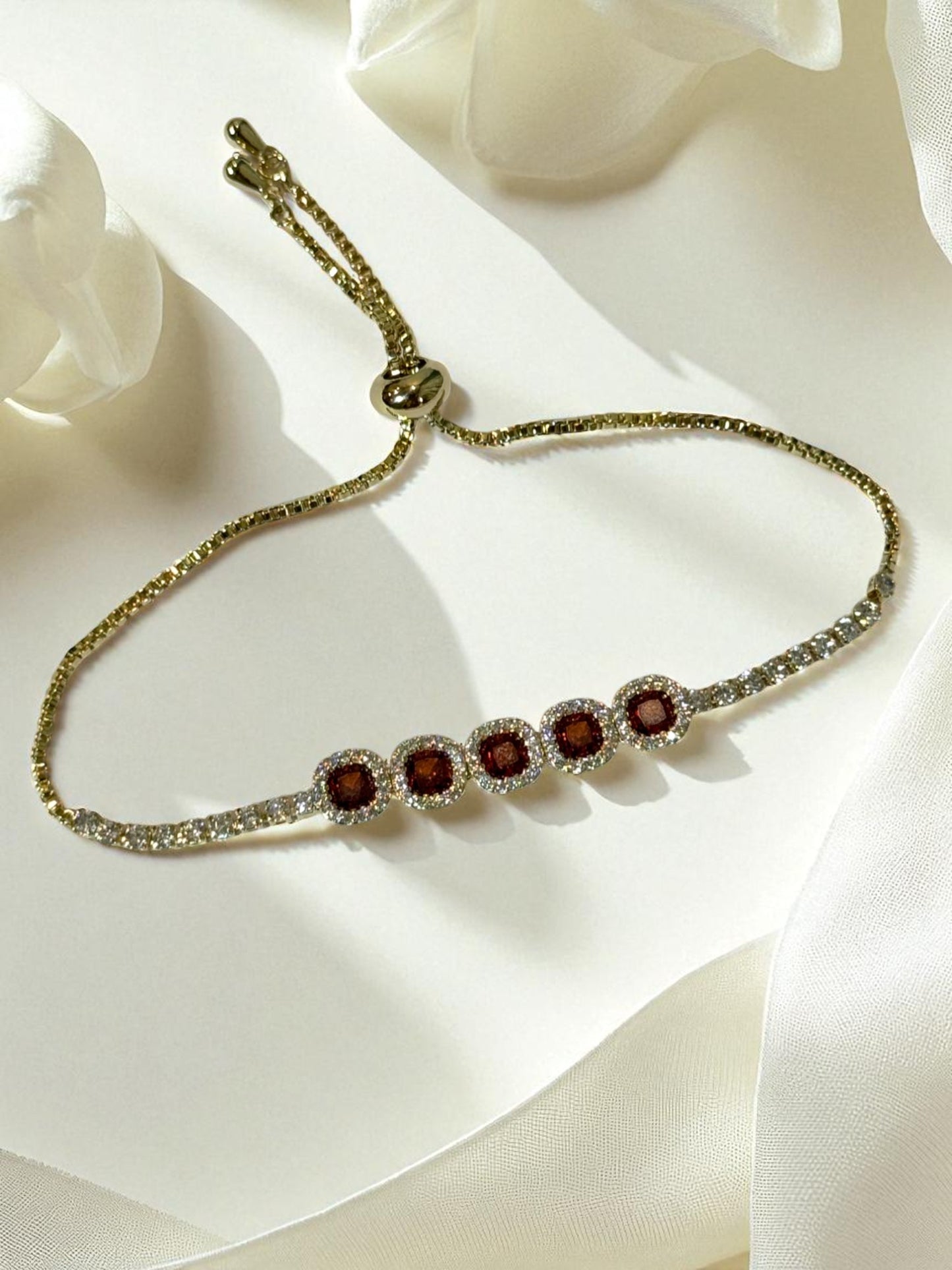 RED DIAMOND BARCLAY BRACELET