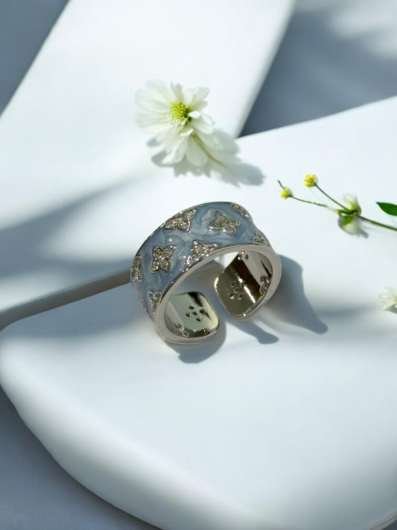 SEA BLUE ANSEL RING