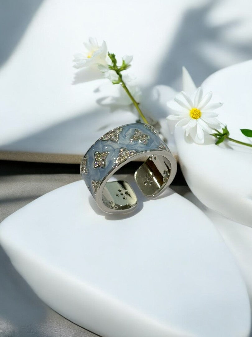 SEA BLUE ANSEL RING
