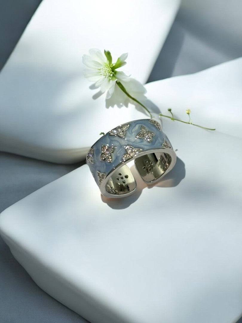 SEA BLUE ANSEL RING