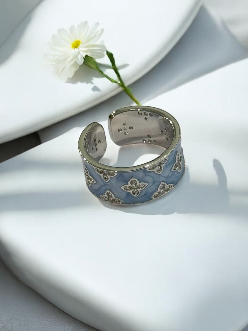 SEA BLUE ANSEL RING