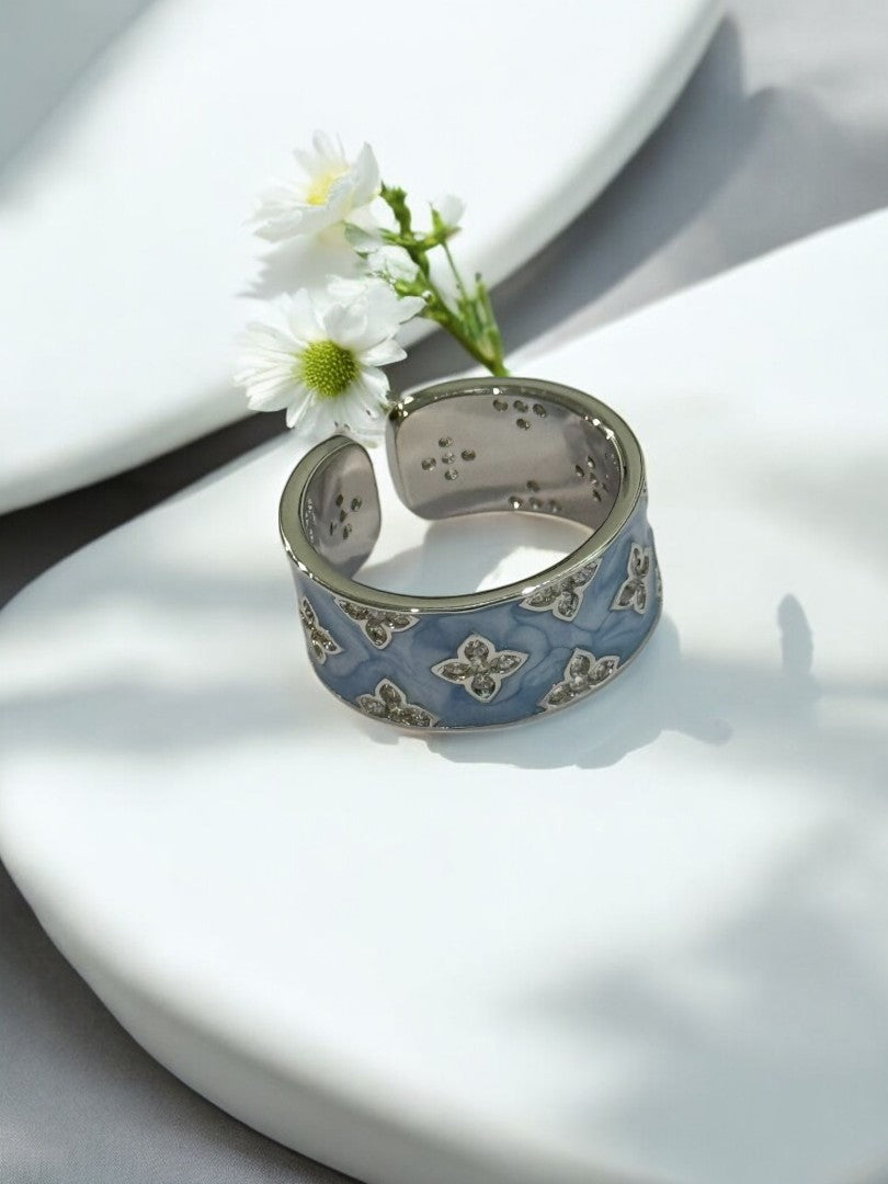 SEA BLUE ANSEL RING