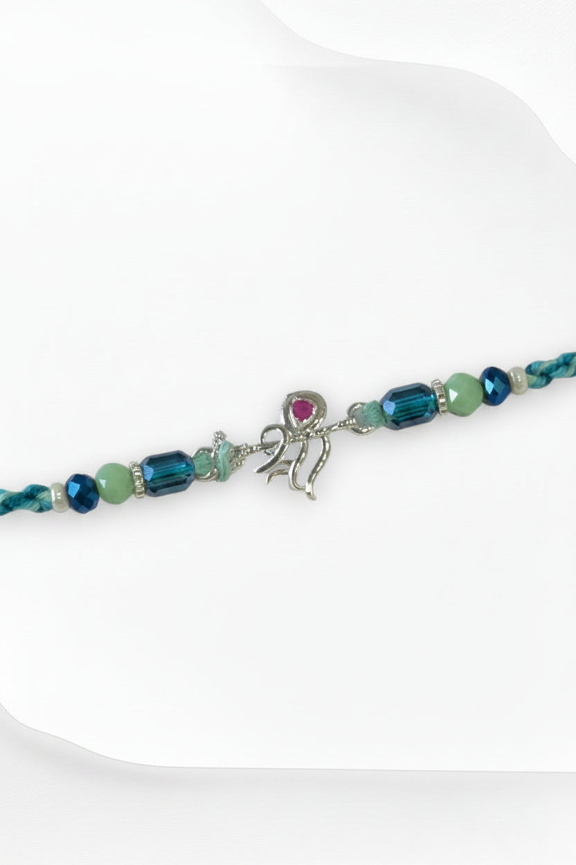 SHREE ADVIKA SILVER RAKHI
