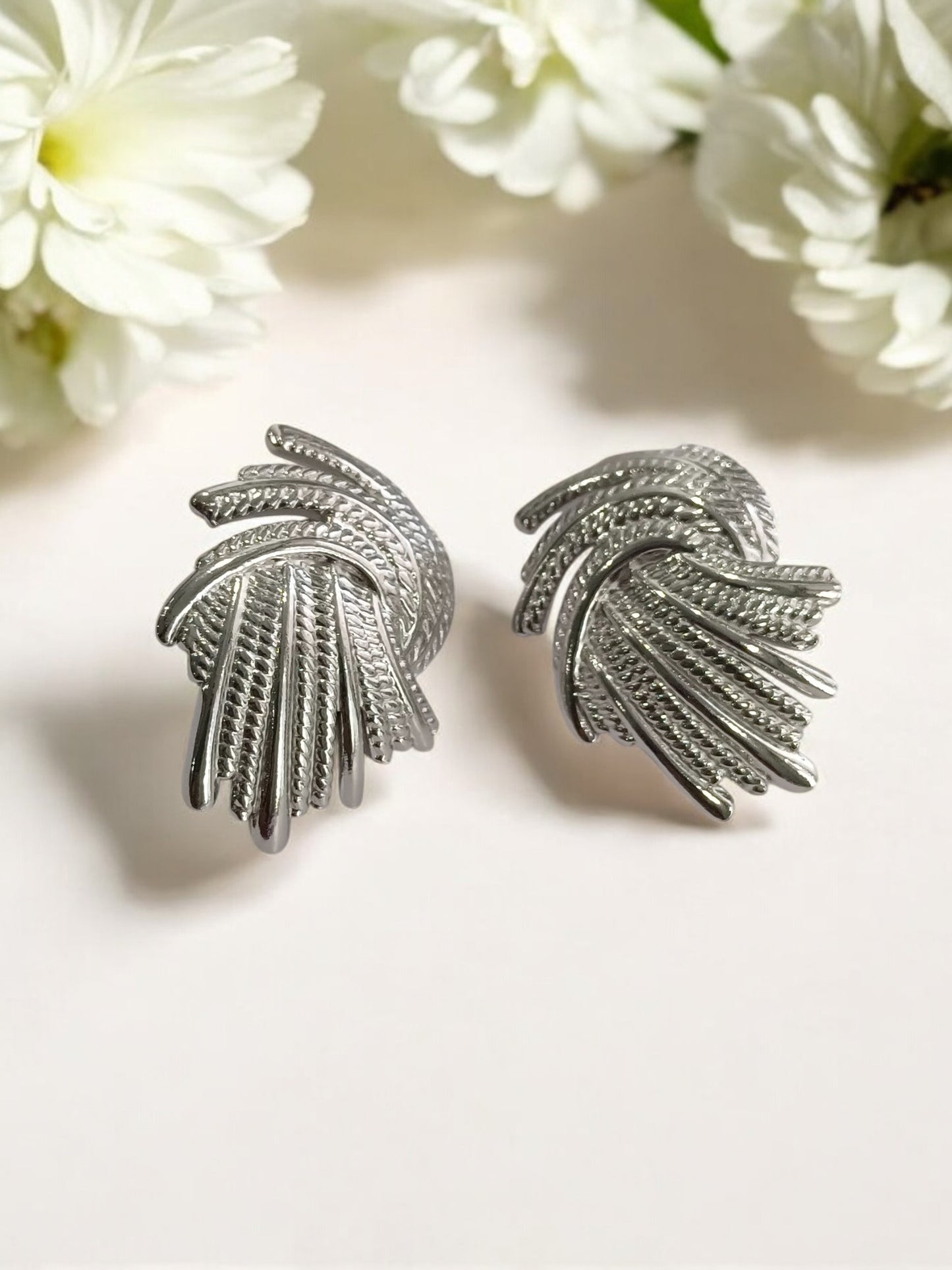 SILVER GARCIA EARRINGS