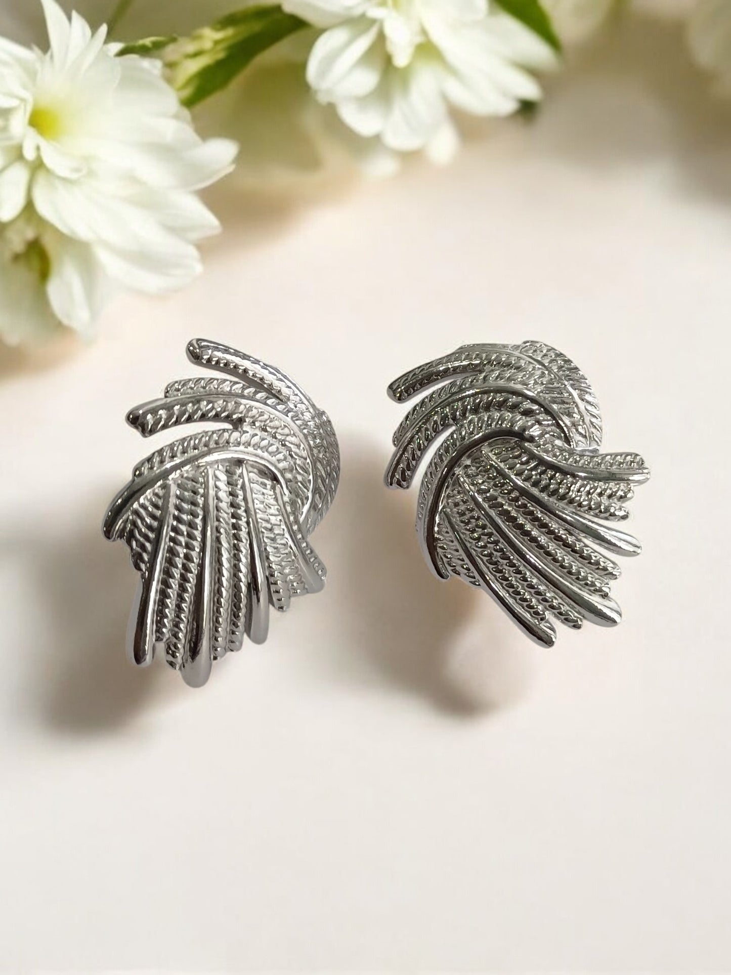 SILVER GARCIA EARRINGS