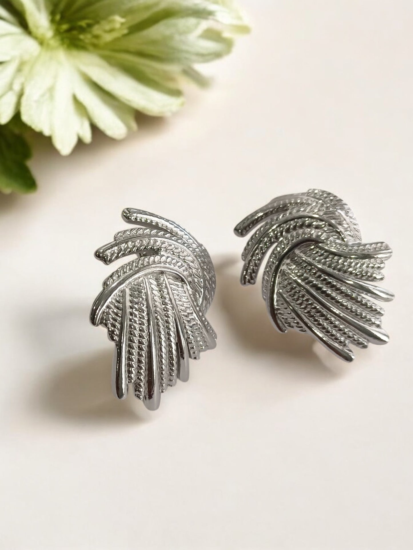 SILVER GARCIA EARRINGS