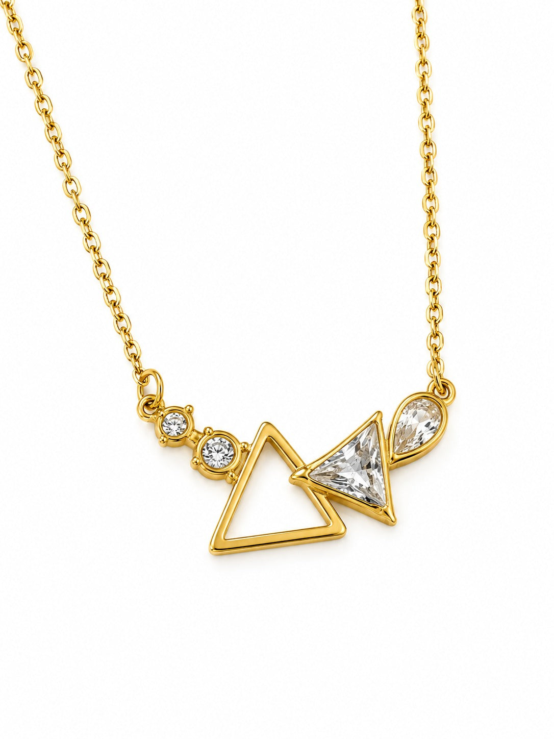 GOLDEN DIAMOND PADRAIG NECKLACE