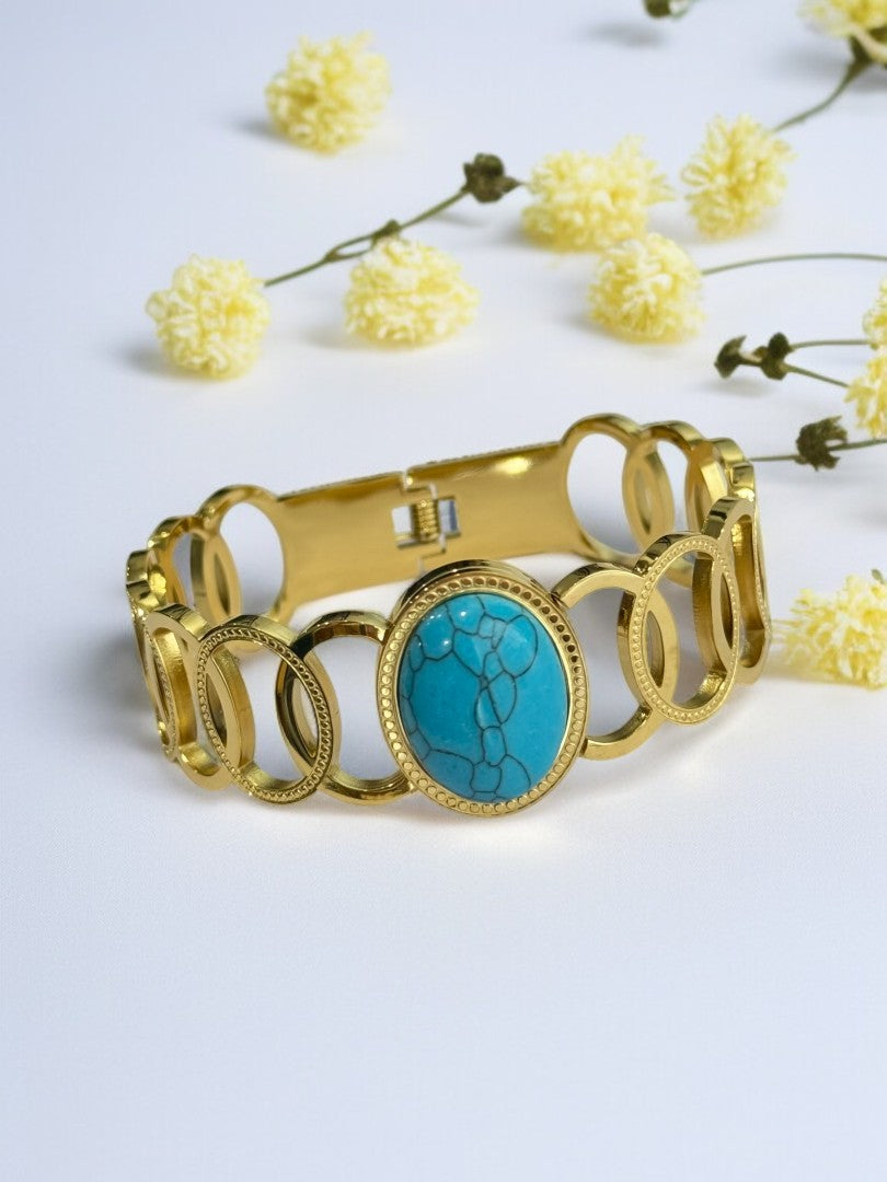 TURQUOIES BLUE ALVARO BRACELET