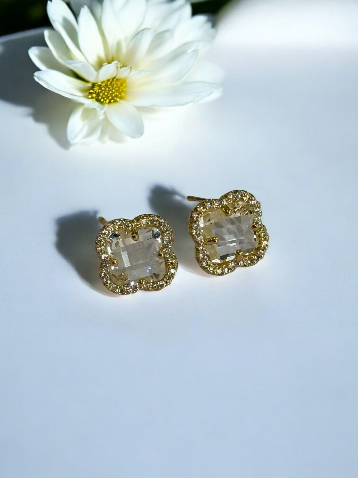 WHITE DIAMOND VICENTE EARRINGS