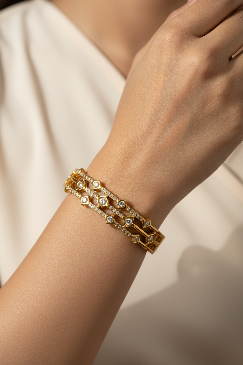 “The Bracelet Between Them” – From Tatvika Jewels memories.
