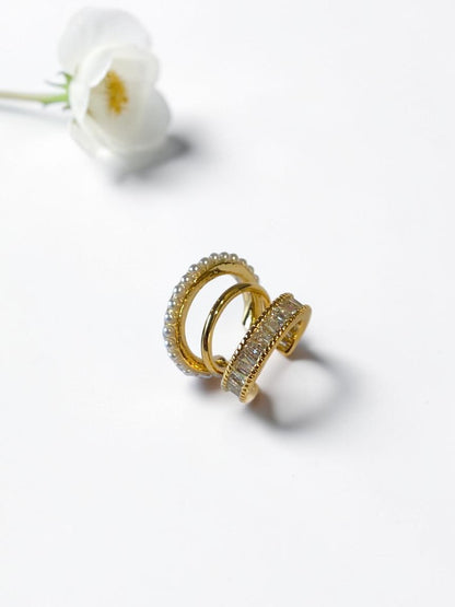 GOLDEN DIAMOND RYNLEE EAR CUFF