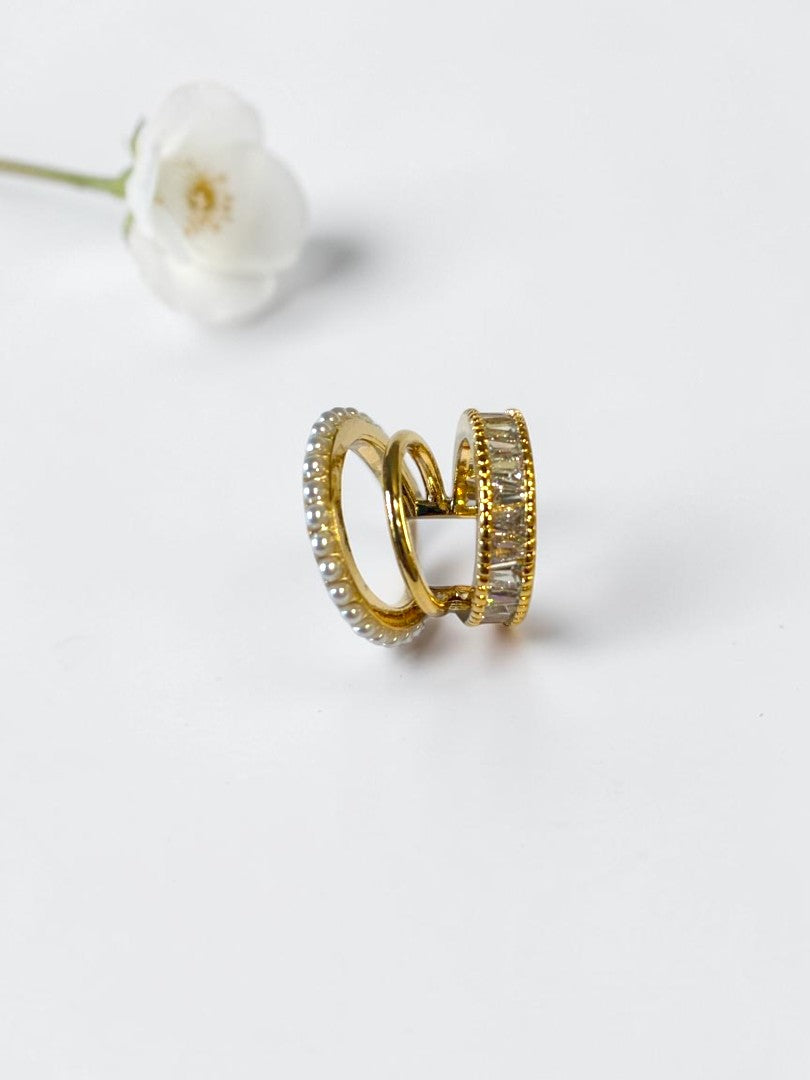 GOLDEN DIAMOND RYNLEE EAR CUFF