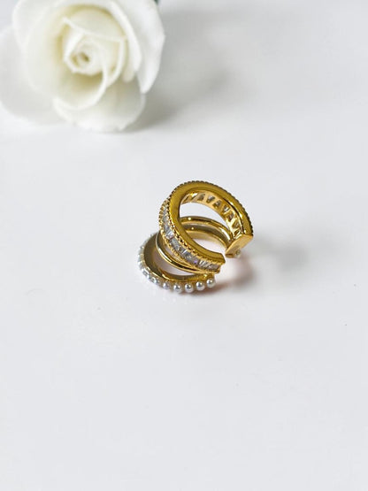 GOLDEN DIAMOND RYNLEE EAR CUFF
