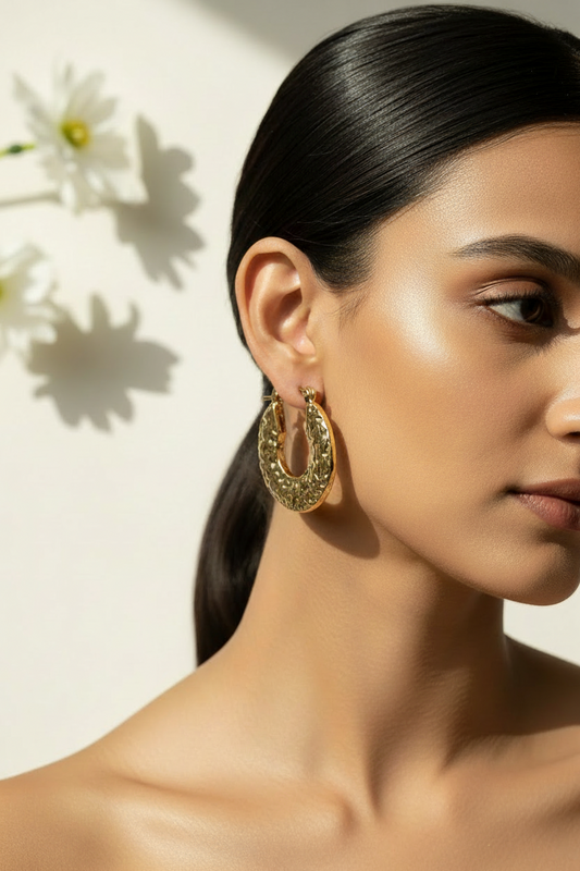 GOLD CLOUDIA EARRINGS