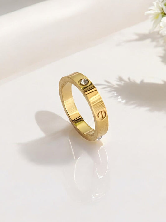GOLD CARTIER SHERINE RING