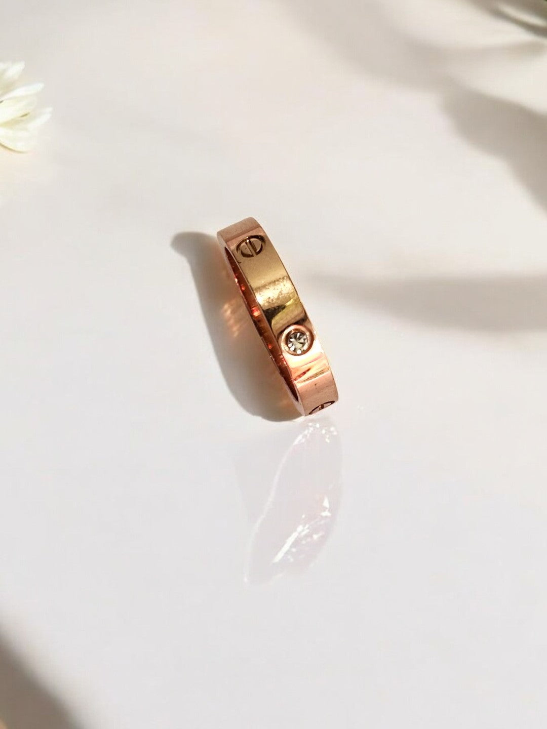 ROSE GOLD CARTIER SHERINE RING