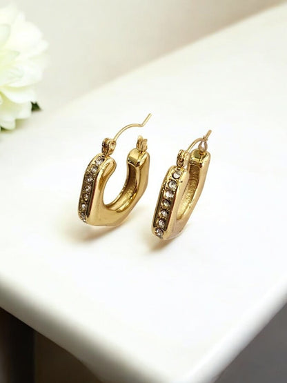 GOLD DIAMOND WAIRMEY EARRINGS