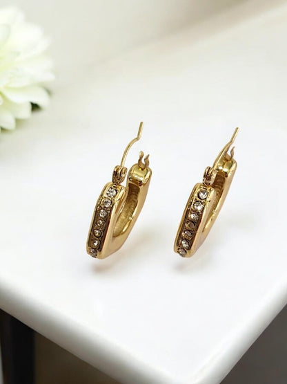 GOLD DIAMOND WAIRMEY EARRINGS