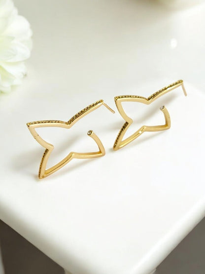 GOLD STAR LV DITYAA EARRING