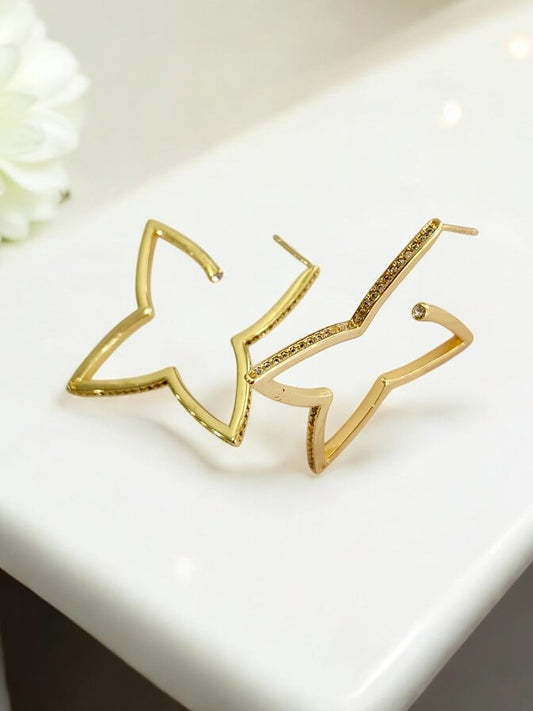 GOLD STAR LV DITYAA EARRING