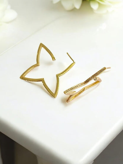 GOLD STAR LV DITYAA EARRING
