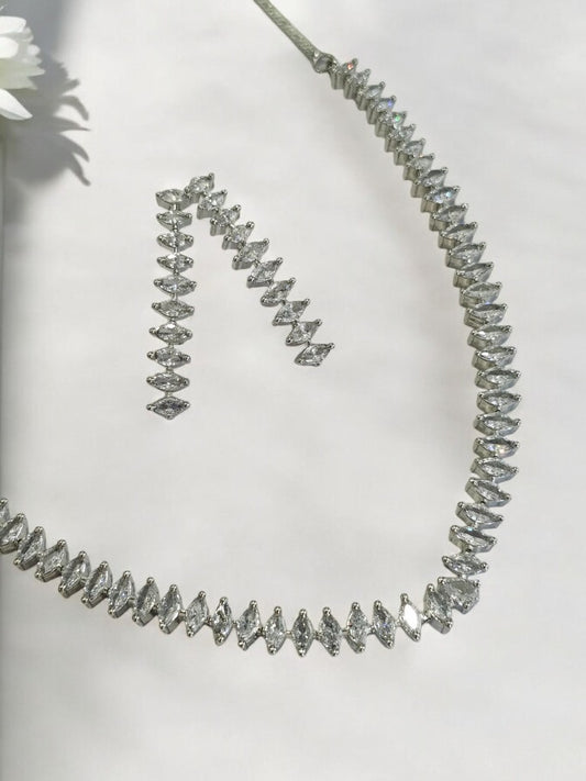 ANURYA TENNIS DIAMOND JEWELLERY SET