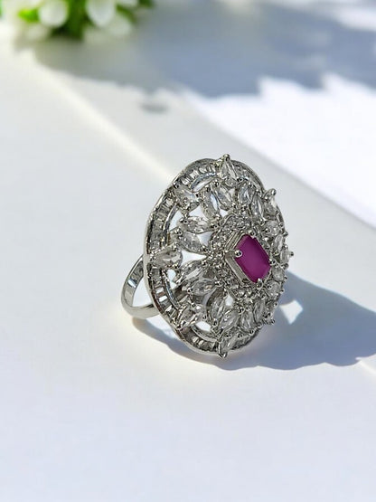 WINE ZYANNA DIAMOND RING