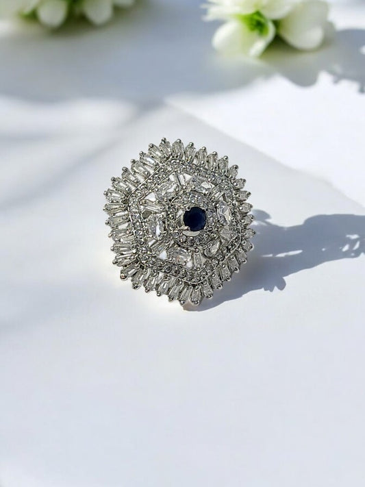 BLACK KAAVI DIAMOND RING
