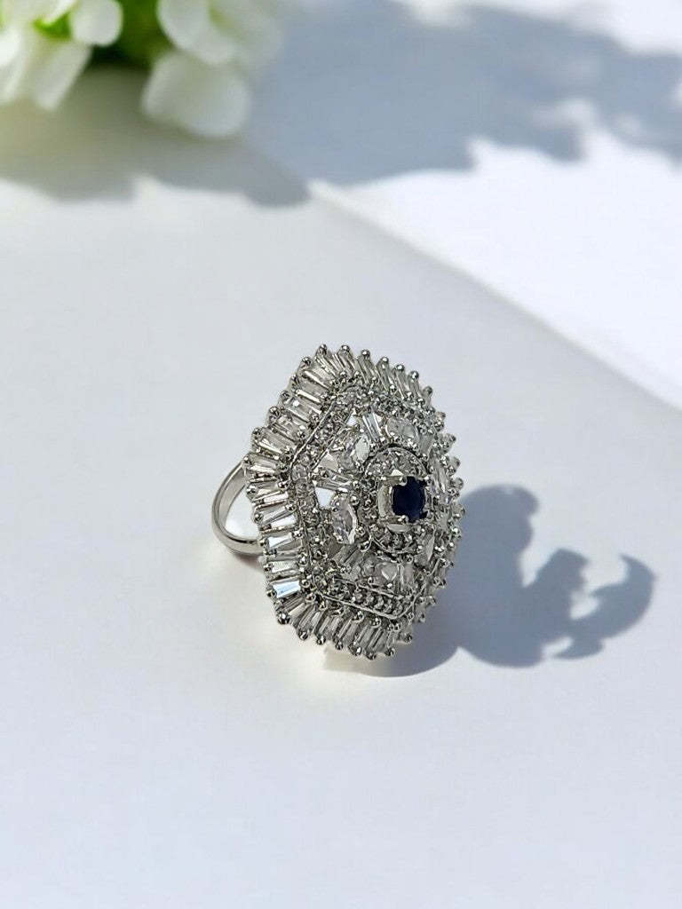 BLACK KAAVI DIAMOND RING