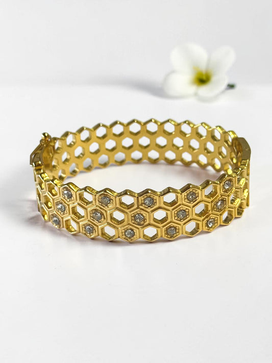 GOLDEN HONEYCOMB AARNAS BRACELET