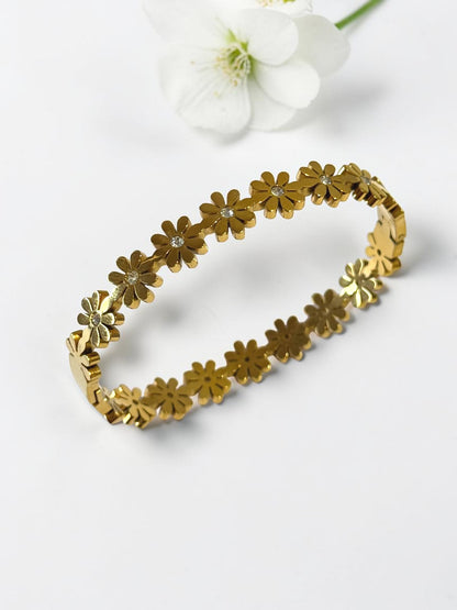 GOLDEN FLORAL ANEY BRACELET
