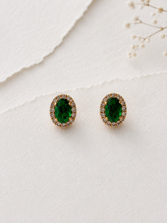 GREEN DIAMOND KADEY EARRINGS