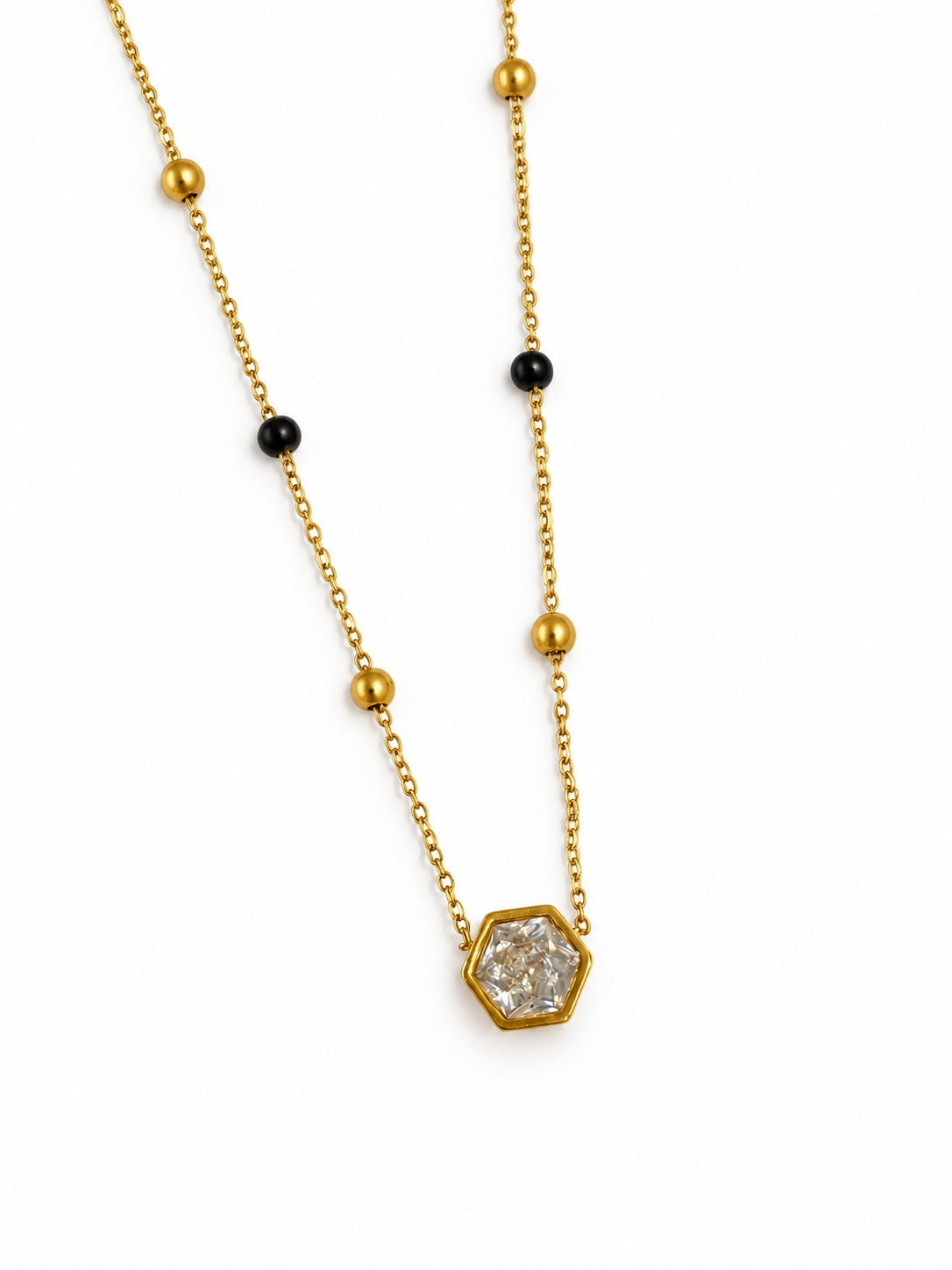 GOLDEN DIAMOND ANIKA MANGALSUTRA