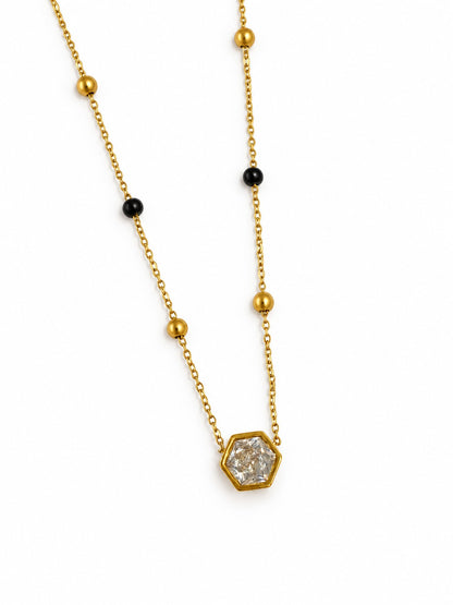 GOLDEN DIAMOND ANIKA MANGALSUTRA