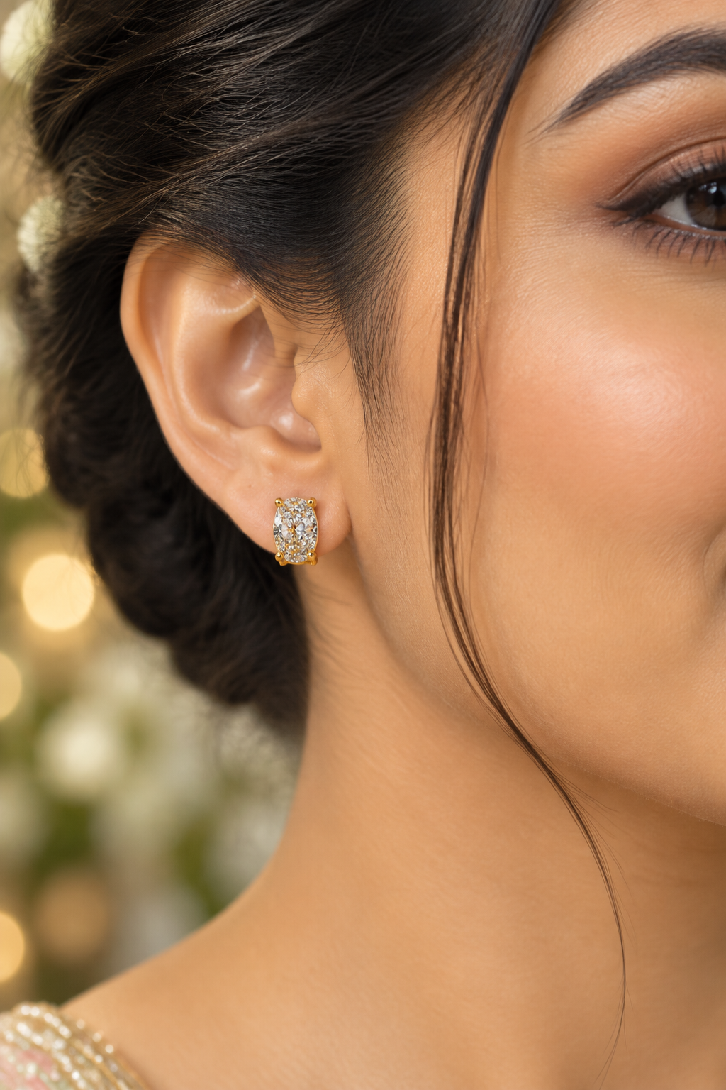 GOLDEN DIAMOND KADEY EARRINGS