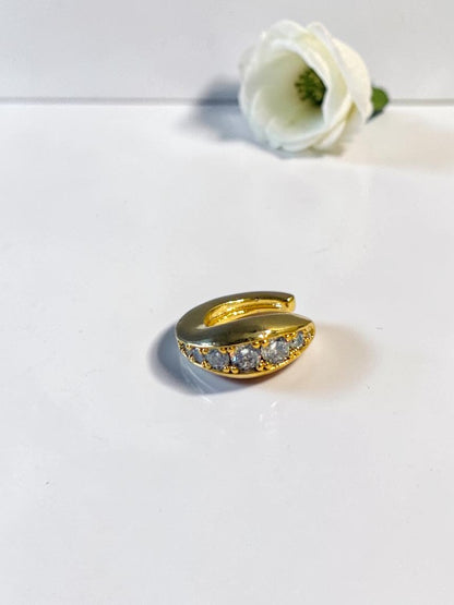 GOLDEN DIAMOND NALANI EAR CUFF