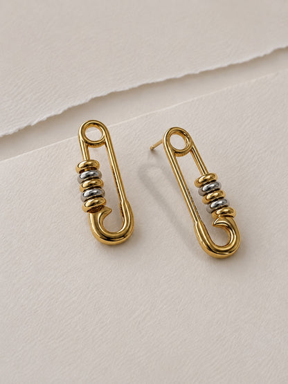 GOLDEN ROMAN EARRINGS