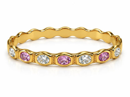PINK STONE ASHLEY BRACELET