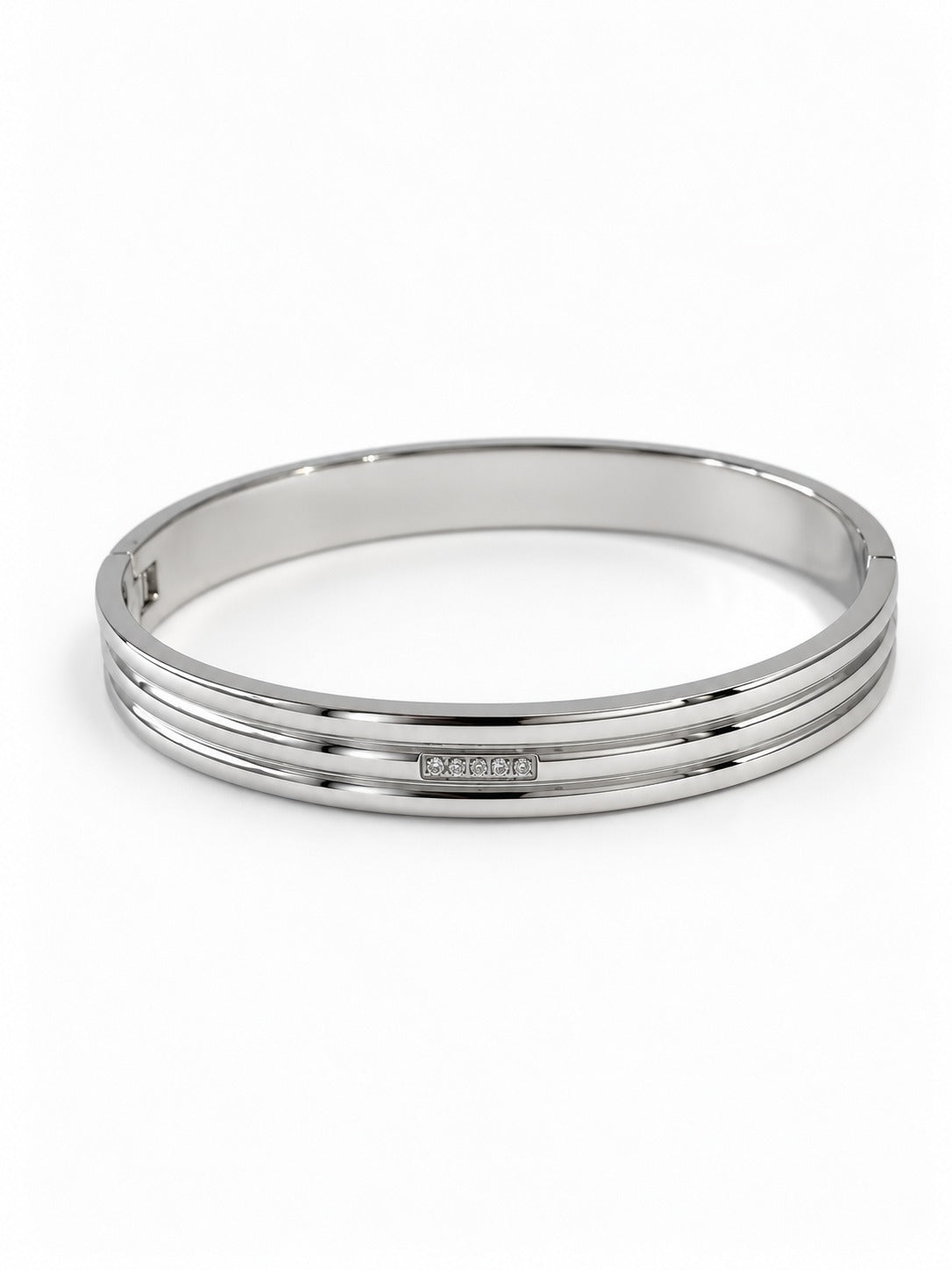 SILVER DIAMOND RUTH BRACELET
