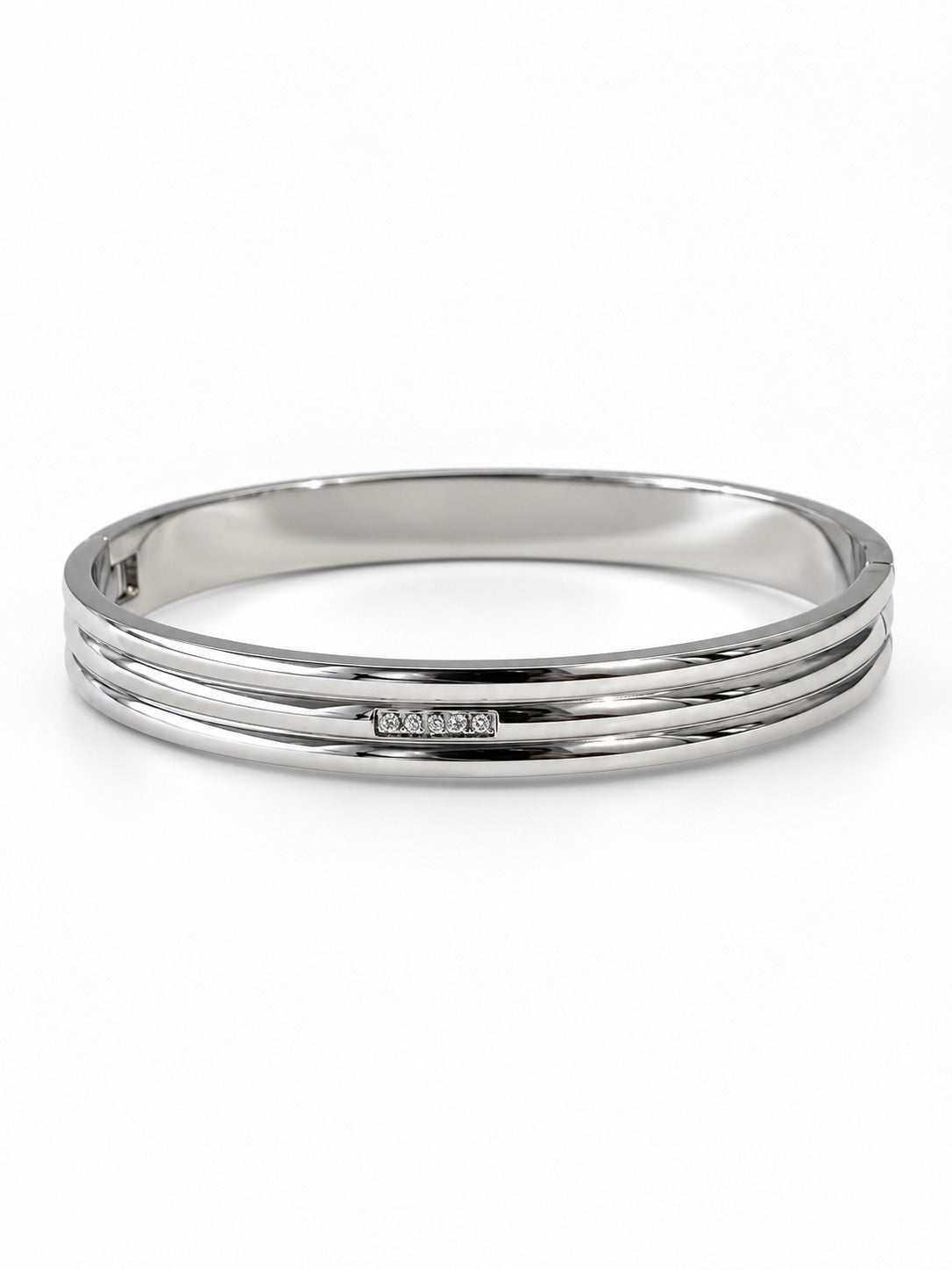 SILVER DIAMOND RUTH BRACELET